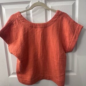 Madewell Women's Coral Top